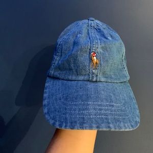 polo hat denim